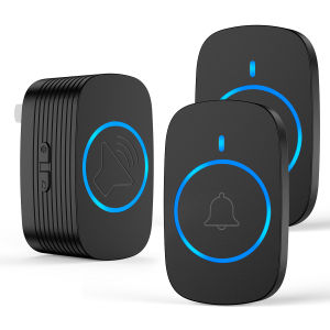 Wireless Doorbell waterproof door bell outdoor doorbell US plug 320m 38 ringtones home outdoor doorbell mini elderly wireless pager