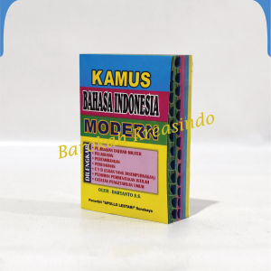 Kamus Bahasa indonesia - Bahasa Indonesia Modern Soft Cover  Penerbit Apollo Lestari buku kamus kecil saku