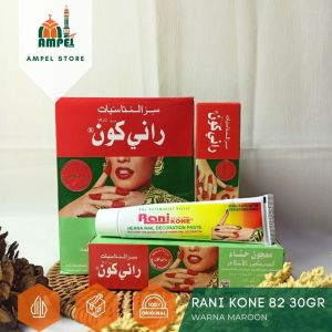 Henna/Heena Rani Kone RK 82 Kemerahan 30gr Kemasan Internasional