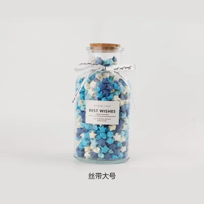【Ship in 24H】Star Bottle Glass Wishing Bottle 夜光创意星星瓶许愿瓶带木塞520透明玻璃幸运星情人节礼物送男友