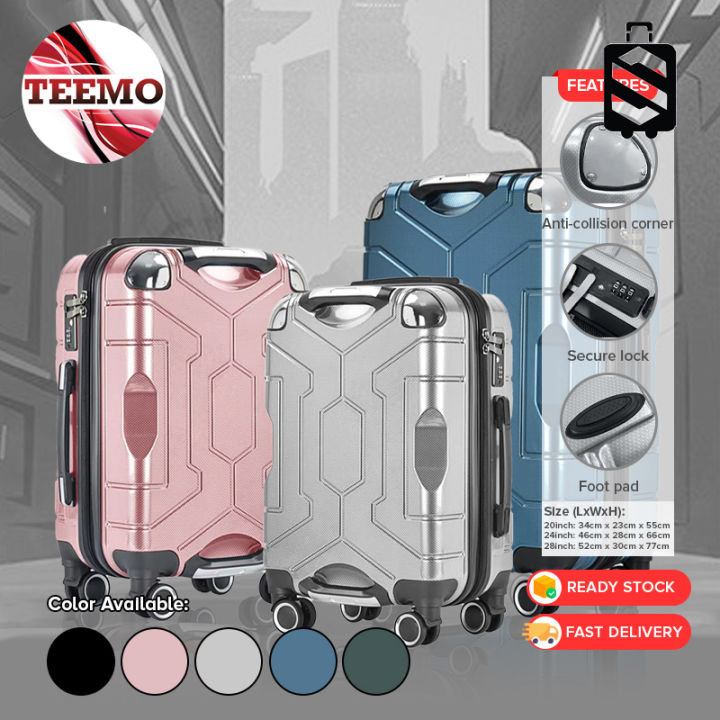 TEEMO SKY TRAVELLER SKY369 3-In-1 Suitcase Trolley 360° Silent Universal Wheel With Zip Password Lock Luggage(20Inch+24Inch+28Inch)- Fulfilled by TEEMO SHOP