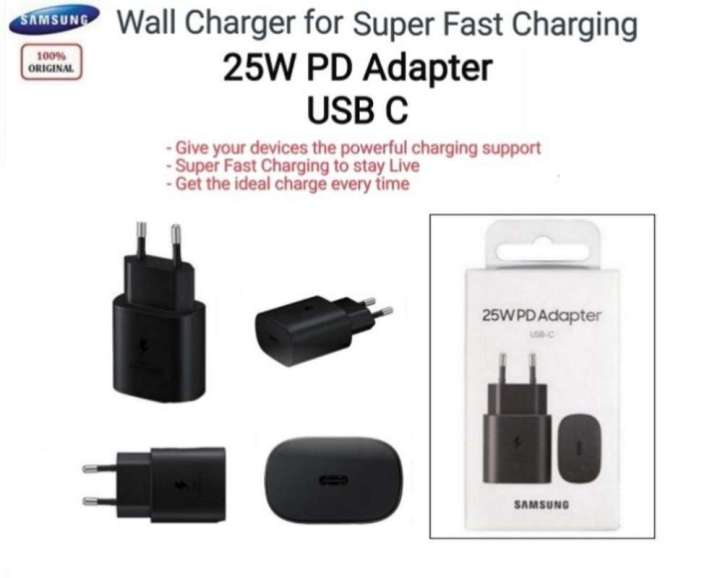 Fast Charging Samsung S21 Plus Adapter KEPALA CHARGER SAMSUNG