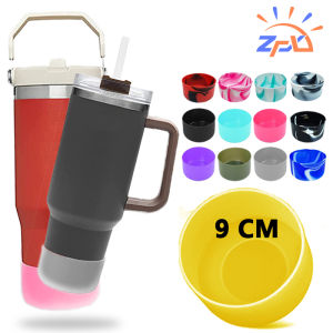 Non-Slip 9CM Silicon Cover for Tyeso / Hydroflask / Hyflask / Aquaflask / Hydro Hy Aqua Flask Silicone Boot Bottle Tumbler Soft Shell 32 40 OZ 32oz 40oz Mixed Colour Design Accessories