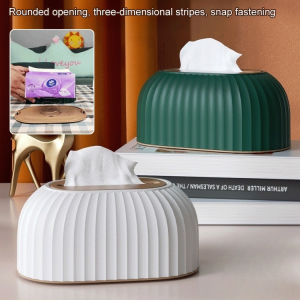 High-End Luxury Tissue Box Holder: Compact Storage Solutions