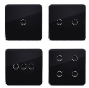 Zemismart Matter Wifi Light SwitchSmart Matter WiFi Neutral Switch Touch Glass SwitchWorks with Siri/Google Voice ControlHomekit APP control