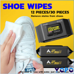 YoPo shoe wipes to quickly remove stains no-wash cleaning wipes 30pcs/pack 12pcs/pack