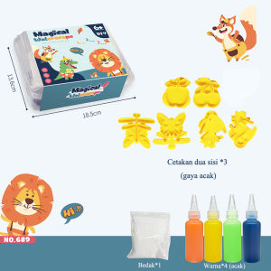 Mainan Air DIY Toys Mainan Prakarya Magical Waterscape Jelly Mainan Edukasi Anak Sensori Play