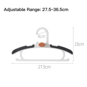 Classy Luxe Non-slip Baby Hanger Small Clothes Rack Infant Multi-functional Children Clothes Adjustable Hanging Household Drying Rack Clothes Support