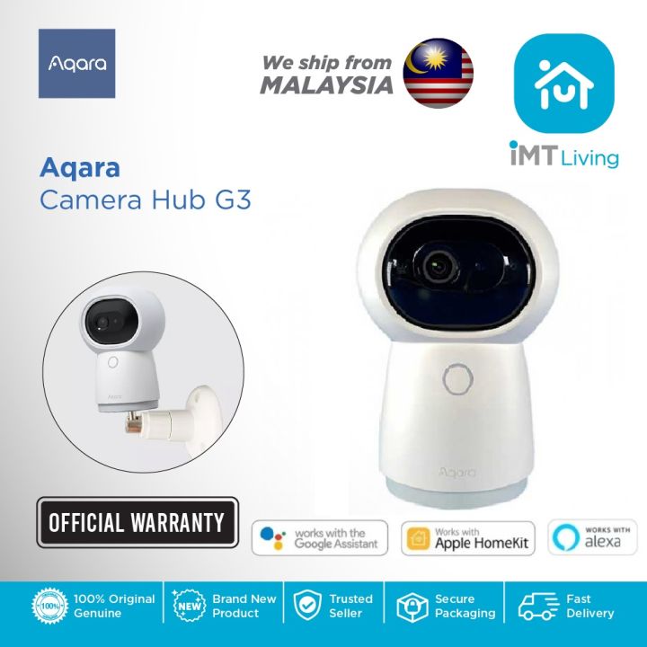 Aqara Camera Hub G3 CHH03 2K 1296P Resolution 360° Viewing Angle Builtin Zigbee 3.0