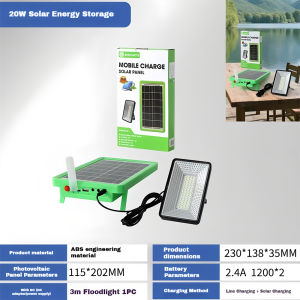 Solar Panel Charger USB 3W With 5 Type USB Cable Portable Monocrystalline Waterproof Outdoor Phone Camping Power Bank