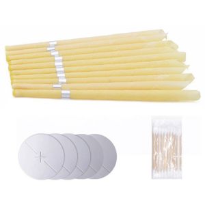 25pcs Pembersih Telinga Lilin Ear Candle Korek Kuping Lilinterapi Telinga Pembersih Kotoran Telinga Tinnitus Ampuh