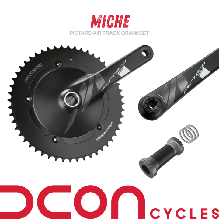 MICHE PISTARD AIR CRANK SET 165mm Miche Pistard Air crankset