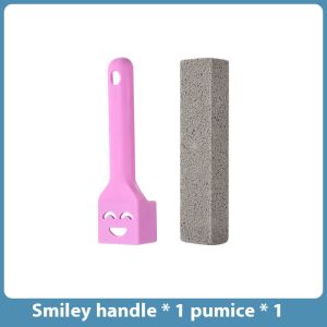 Tay cầm dài pumice Đá Bàn chải bồn cầu cho làm sạch sâu và loại bỏ vết bẩn