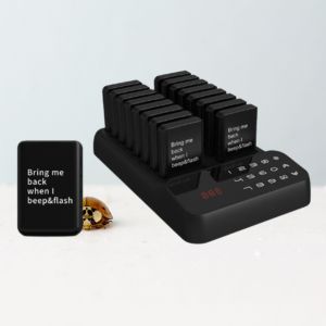 Restaurant Wireless Food Pager/Buzzer Canteen Food Stall Paging System 16 pcs