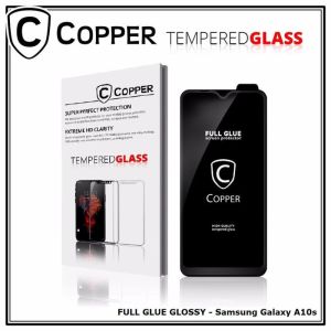 Samsung A10s - COPPER Tempered Glass Full Glue Premium Glossy