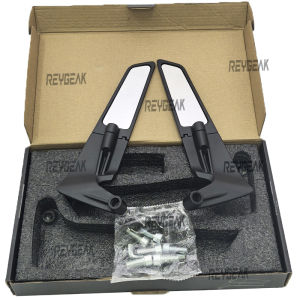 REYGEAKT Rearview For Honda Adv 160 150 Xadv 750 350 Pcx 160 150 125 Adv160 Adv150 Pcx160 Pcx150 Universal Motorcycle Side Rear View Mirror With Light Winglet 2Pcs