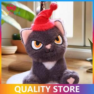 [Eleanor] 1Pcs Kawaii Hat Biểu Tượng Cảm Xúc Mèo Con Búp Bê Sang Trọng Keychain Dễ Thương Mèo Túi Mặt Dây Chuyền Trang Trí Đi Kèm Với Giấc Ngủ Đồ Chơi Trẻ Em Món Quà Sinh Nhật