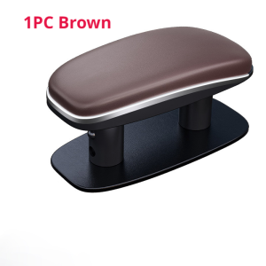 SEAMETAL Car Armrest Pad Adjustable Height Arm Rest Cushion PU Leather Elbow Support For SUV MPV Sedan