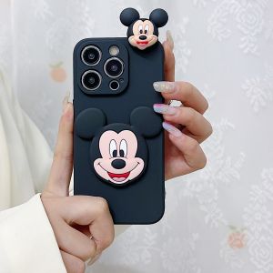 REALME 14x C3 C11 2020 C12 C15 C21 C21Y C25Y C30 C30s C33 C35 C51 C53 C55 C63 C65 C67 C75 C75x 5 5i 5s 6i 8 9 9i 9 Pro 9 Pro Plus 10 10 Pro Plus 11 11 Pro 11 Pro Plus 5G cartoon mickey minnie tpu silicon matte candy colour 3D soft case 手机壳