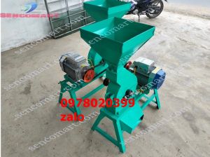 Máy nghiền ngô nguyên bắp  đập bột khoai sắn  chô vật nuôi