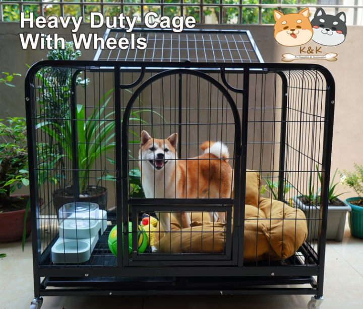 Extra large dog hot sale carrier with wheels