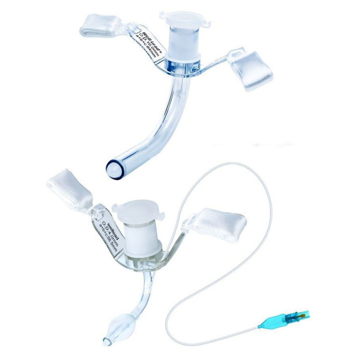 Disposable tracheotomy and intubation, medical aseptic adult and