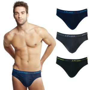 J.Press กางเกงในชาย ขอบยางทอ รุ่น 9156 / 9167 จำนวน 3 ตัว/แพ็ค