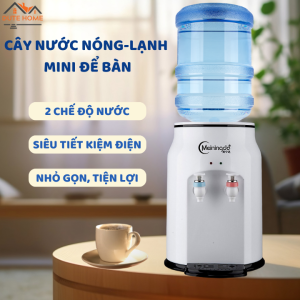 Cây Nước Nóng Lạnh Bình Nước Nóng Lạnh Mini Để Bàn Tiết Kiệm Điện TILUX Có Công Tắc Tắt Bật Nóng Lạnh