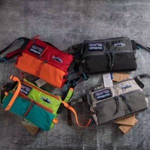 SERAPHYXO Nylon Fishing Shoulder Bag Large Capacity Versatile Style Sports Fitness Pouch Casual Adjustable Strap Fashion Crossbody Bag Casual Use