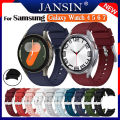 ของแท้ สาย สำหรับ Samsung Galaxy Watch 7 6 5 4 40mm 44mm สายซิลิโคนสำหรับเล่นกีฬาสำหรับ Samsung Galaxy Watch 6 Classic 47mm 43mm 5 Pro 45mm นาฬิกาอัจฉริยะa สายนาฬิกา band. 