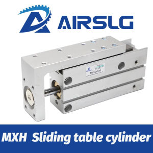 AFR Brand Rail Cylinder MXH6-10 MXH10-30 MXH16-20 MXH20-50 Precision Pneumatic Cylinder Linear Side Rail Guide Rod Cylinder