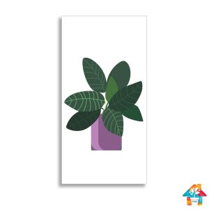RUNABEE HIASAN DINDING DEKORATIF BOTANICAL KAKTUS HIASAN KAMAR TIDUR PAJANGAN KAYU DEKORASI POSTER