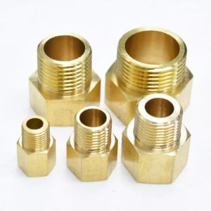 5 cái Lơ đầu nối chuyển đổi ren trong-ren ngoài (đồng thau)