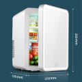8L Mini Fridge Mirror Cosmetic Refrigerator Car Household Mini Refrigerator Beauty Mask Skin Care Cosmetics Mini Fridge. 