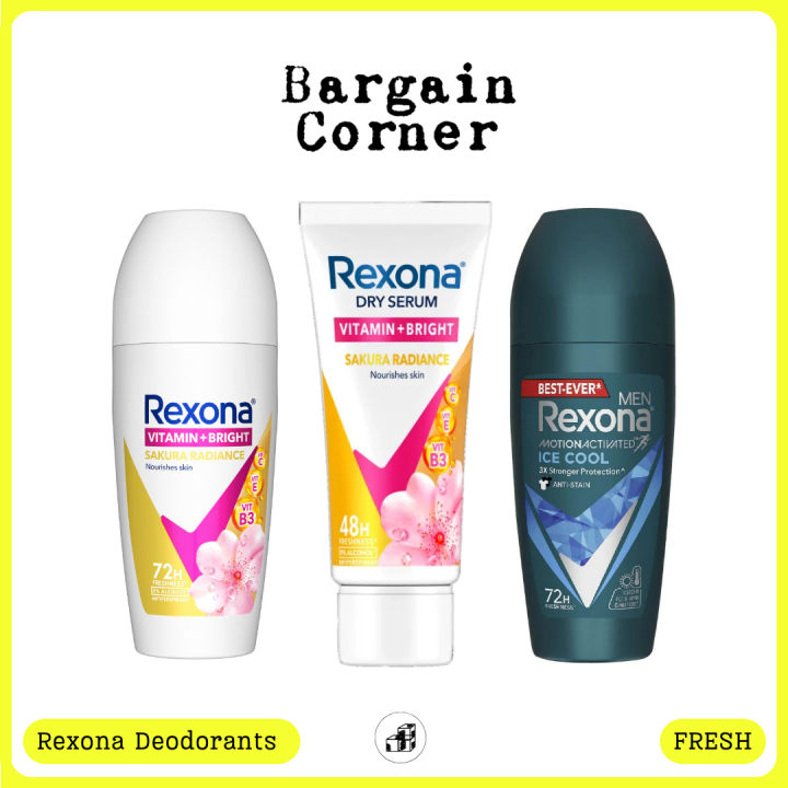 REXONA Serum Deodorants [VARIANTS] | Lazada PH