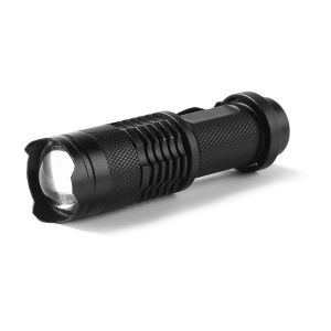 Caring Castle LED Aluminum Flashlight Torch Mini 3 Modes Cree Q5 3w 1200 lm camping light  耐用手电筒 Obor lampu suluh