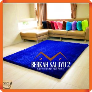 Sarung / cover Karpet Bulu Rasfur Polos 200x120cm /bulu tebal / bulu rasfur | karpet aesthetic