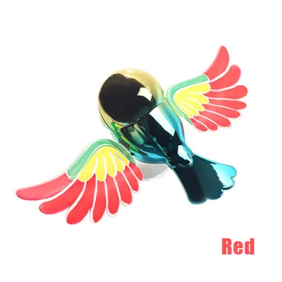 Ornamen Mobil Burung Terbang Estetik 3D Kepak Sayap Pajangan Dashboard Dekorasi Helm Motor Spion Mobil