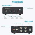 Fosi Audio TB10D New Updated Version Digital Hi-Fi Power Amplifier 300W x2 TPA3255 Stereo Class D Treble Bass Amplifier for Home Theater Speakers. 