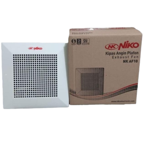 Kipas Exhaust Fan Ceiling Kipas Angin Hisap Plafon Niko NKAF10 NK-AF10 - Exhaust NK AF10 - Kipas Angin Penghisap NK AF 10 - 10 Inch - Exhaust Niko NK-AF10 Exhaust Fan 10 inch Exhaust Plafon Terbaru Murah~T.C