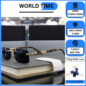 Kính nam CAT68 mắt kính nam thời trang cao cấp full box tròng Polazied chống lóa  chống tia UV cực tốt