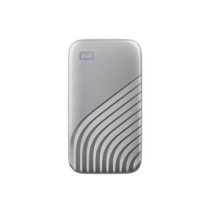 Western Digital Data Storages WD MY Passport SSD 1TB / 2TB / 4TB | Silver PORTABLE SSD | SDD | WDBAGF5000ASL-WESN