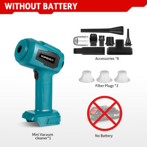 500W Wireless Vacuum Cleaner Centrifugal Blower Suction 6000RPM Portable Air Blower Dust Tool for Makita 18V Battery