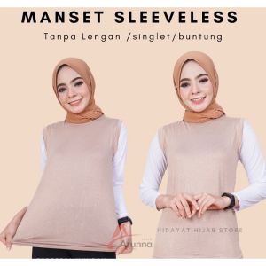 Manset Lengan Buntung Wanita Berhijab