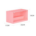 Rak Display Mainan Gantung Tampilan Organizer Transparan Action Figure Showcase Organizer Rak. 