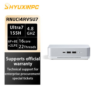 ASUS NUC14 Pro+ Mini PC 14th Gen Ultra5 Quad-Core 4.5GHz Processor New Intel GPU Support 8GB DDR4 USB-C/USB 3.0 Official Warranty