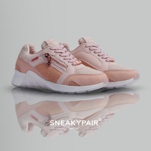 SNEAKYPAIR Strada Pink Cockatoo With Rosegold Hardware Sepatu Wanita Sneakers Sport Shoes