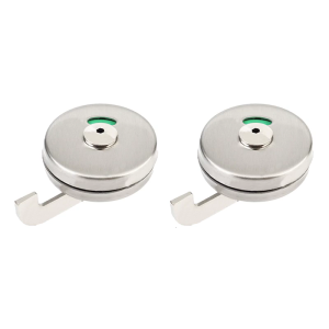 Practical Sturdy Stainless Steel Bathroom Door Lock Set With Stylish Finish and Convenient Indicator Daily Casual Use