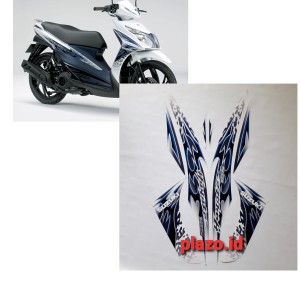 Stiker Striping Lis Body Motor Suzuki Hayate 125 2012
