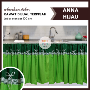 GORDEN KOLONG DAPUR PITA / HORDENG KOLONG DAPUR PASTEL / TIRAI DAPUR KOLONG MINIMALIS